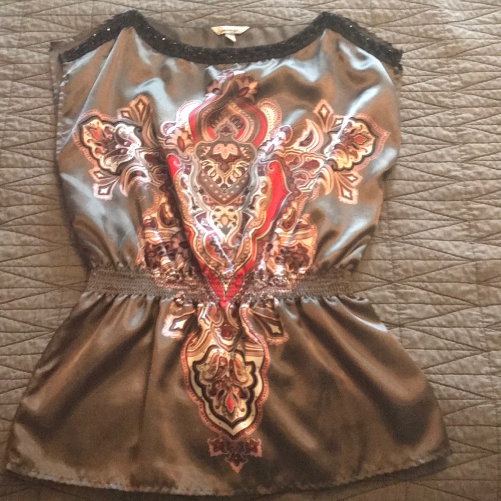 Silk dress shirt